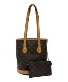 LOUIS VUITTON（ルイ ヴィトン）の古着「バケットPM」｜ブラウン