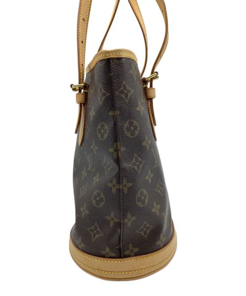 LOUIS VUITTON（ルイ ヴィトン）LOUIS VUITTON (ルイ ヴィトン) バケットPM ブラウンの古着・服飾アイテム