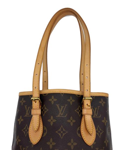 LOUIS VUITTON（ルイ ヴィトン）LOUIS VUITTON (ルイ ヴィトン) バケットPM ブラウンの古着・服飾アイテム
