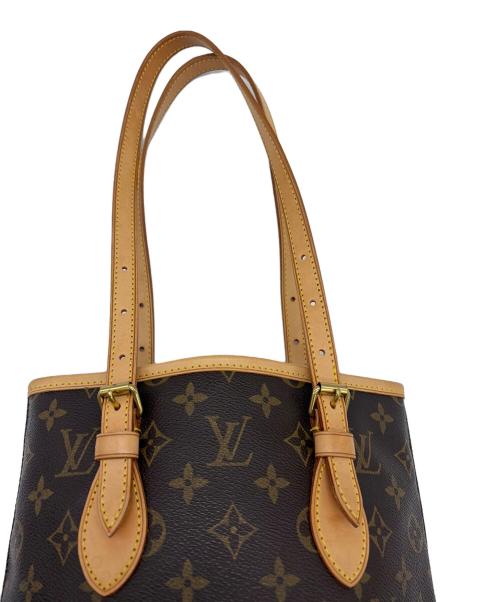 LOUIS VUITTON（ルイ ヴィトン）LOUIS VUITTON (ルイ ヴィトン) バケットPM ブラウンの古着・服飾アイテム