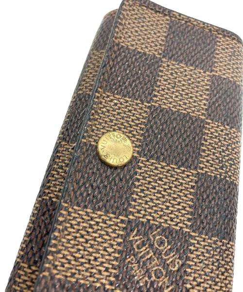 LOUIS VUITTON（ルイ ヴィトン）LOUIS VUITTON (ルイ ヴィトン) 4連キーケース ダミエ ミュルティクレ4 ブラウンの古着・服飾アイテム