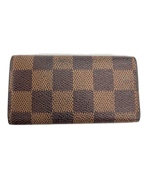 LOUIS VUITTON（ルイ ヴィトン）LOUIS VUITTON (ルイ ヴィトン) 4連キーケース ダミエ ミュルティクレ4 ブラウンの古着・服飾アイテム