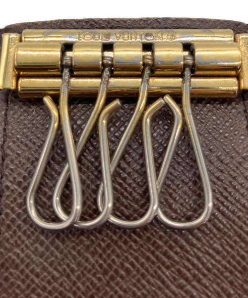 LOUIS VUITTON（ルイ ヴィトン）LOUIS VUITTON (ルイ ヴィトン) 4連キーケース ダミエ ミュルティクレ4 ブラウンの古着・服飾アイテム