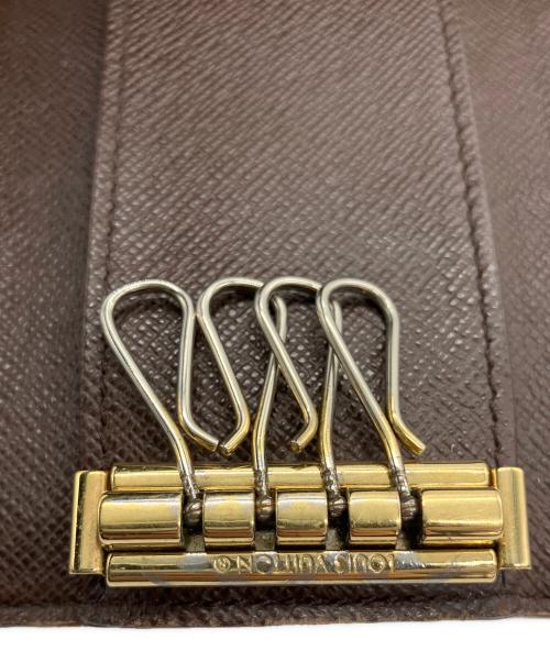 LOUIS VUITTON（ルイ ヴィトン）LOUIS VUITTON (ルイ ヴィトン) 4連キーケース ダミエ ミュルティクレ4 ブラウンの古着・服飾アイテム
