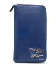 PRADA（プラダ）の古着「トラベルケース」｜ブルー