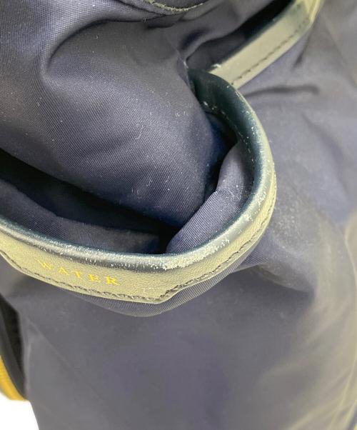 ANYA HINDMARCH（アニヤ・ハインドマーチ）ANYA HINDMARCH (アニヤハインドマーチ) コミューター トート ネイビーの古着・服飾アイテム