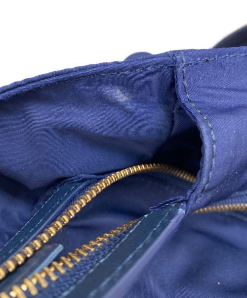 ANYA HINDMARCH（アニヤ・ハインドマーチ）ANYA HINDMARCH (アニヤハインドマーチ) コミューター トート ネイビーの古着・服飾アイテム