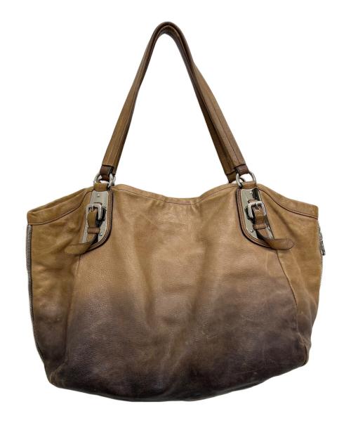 PRADA（プラダ）PRADA (プラダ) トートバッグ ブラウンの古着・服飾アイテム