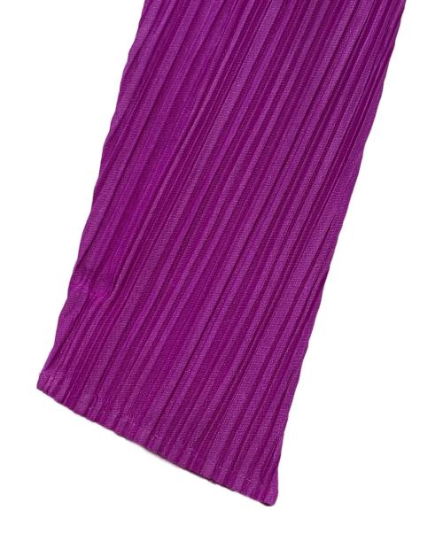PLEATS PLEASE（プリーツプリーズ）PLEATS PLEASE (プリーツプリーズ) プリーツシャツ パープル サイズ:サイズ3の古着・服飾アイテム