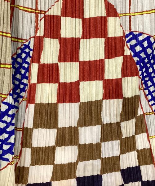 PLEATS PLEASE（プリーツプリーズ）PLEATS PLEASE (プリーツプリーズ) プリーツスカート マルチカラー サイズ:2の古着・服飾アイテム