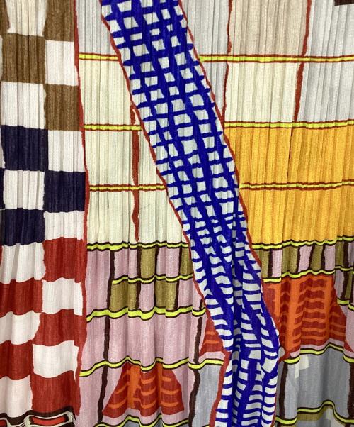 PLEATS PLEASE（プリーツプリーズ）PLEATS PLEASE (プリーツプリーズ) プリーツスカート マルチカラー サイズ:2の古着・服飾アイテム