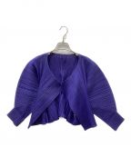 PLEATS PLEASEプリーツプリーズ）の古着「プリーツボレロ」｜ネイビー