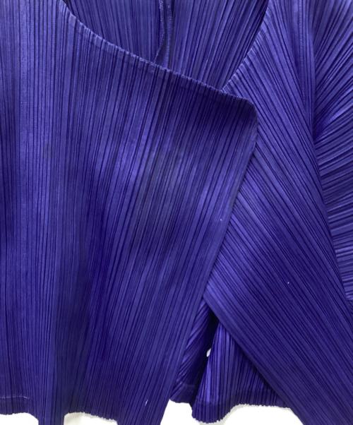 PLEATS PLEASE（プリーツプリーズ）PLEATS PLEASE (プリーツプリーズ) プリーツボレロ ネイビー サイズ:3の古着・服飾アイテム