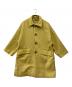 TSUHARU by samansa Mos2（ツハル バイ サマンサモスモス）の古着「シングルコート」｜イエロー×ホワイト