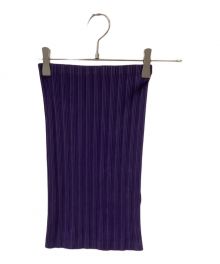 PLEATS PLEASE（プリーツプリーズ）の古着「プリーツスヌード」｜パープル
