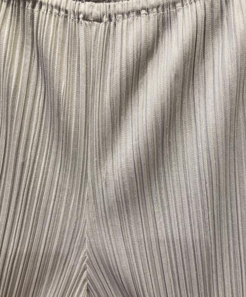 PLEATS PLEASE（プリーツプリーズ）PLEATS PLEASE (プリーツプリーズ) プリーツパンツ グレー サイズ:3の古着・服飾アイテム