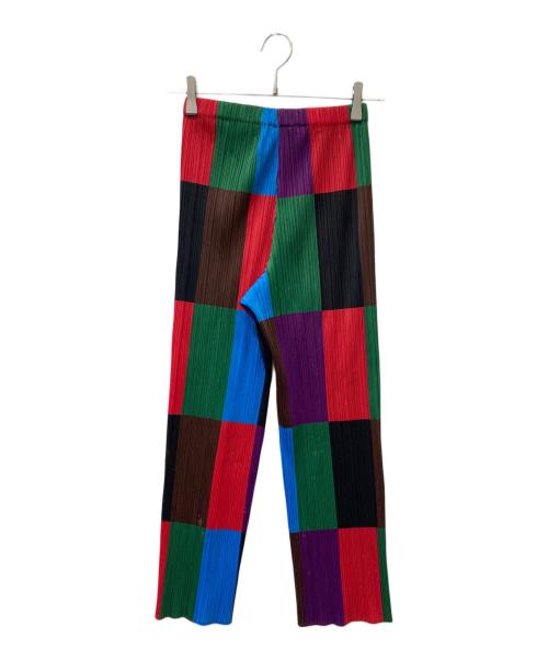 PLEATS PLEASE（プリーツプリーズ）PLEATS PLEASE (プリーツプリーズ) プリーツパンツ マルチカラー サイズ:1の古着・服飾アイテム
