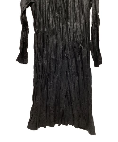 PLEATS PLEASE（プリーツプリーズ）PLEATS PLEASE (プリーツプリーズ) シャツコート ブラック サイズ:3の古着・服飾アイテム