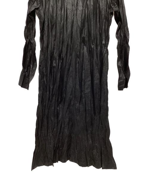 PLEATS PLEASE（プリーツプリーズ）PLEATS PLEASE (プリーツプリーズ) シャツコート ブラック サイズ:3の古着・服飾アイテム