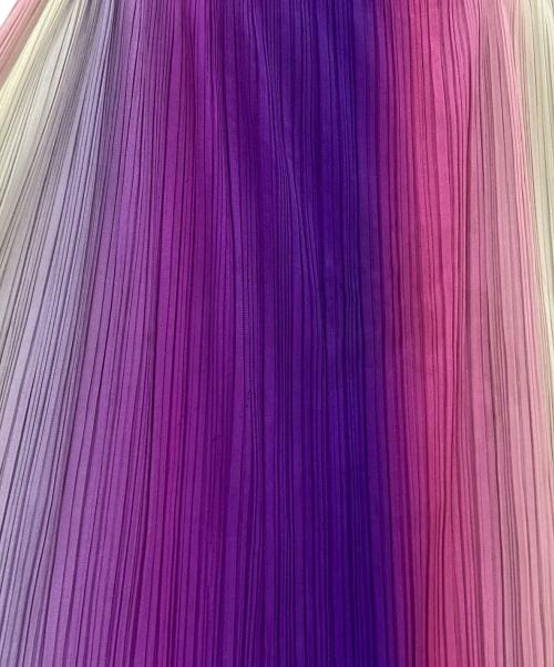PLEATS PLEASE（プリーツプリーズ）PLEATS PLEASE (プリーツプリーズ) プリーツスカート パープル サイズ:1の古着・服飾アイテム
