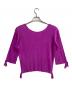 PLEATS PLEASE (プリーツプリーズ) ロングスリーブプリーツカットソー パープル サイズ:3：11000円