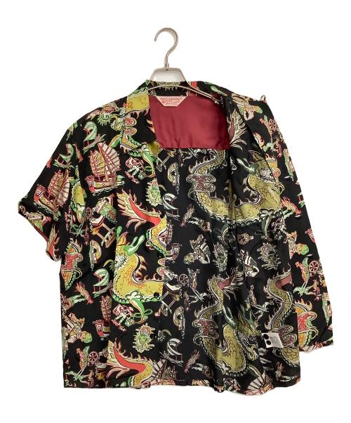 Sun Surf（サンサーフ）Sun Surf (サンサーフ) ハワイアンシャツ ブラック サイズ:Lの古着・服飾アイテム