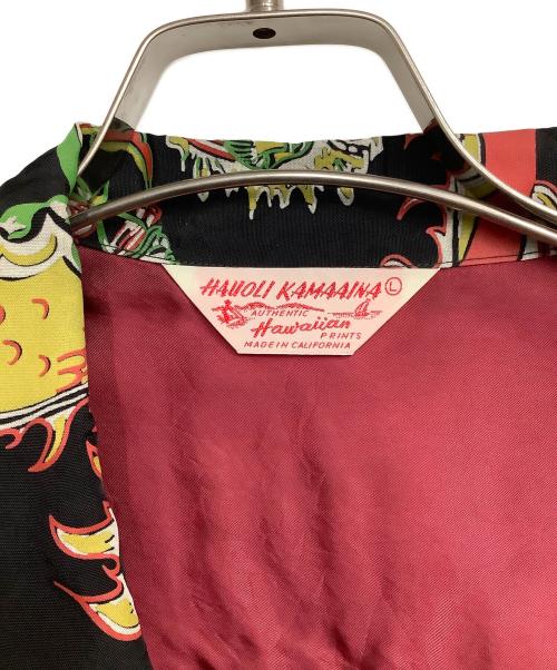 Sun Surf（サンサーフ）Sun Surf (サンサーフ) ハワイアンシャツ ブラック サイズ:Lの古着・服飾アイテム