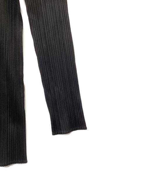 PLEATS PLEASE（プリーツプリーズ）PLEATS PLEASE (プリーツプリーズ) ロングスリーブプリーツカットソー ブラック サイズ:4の古着・服飾アイテム