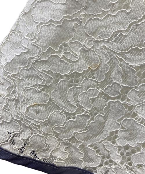 PAMEO POSE（パメオポーズ）PAMEO POSE (パメオポーズ) レースチャイナワンピース ホワイト×ブルー サイズ:Mの古着・服飾アイテム