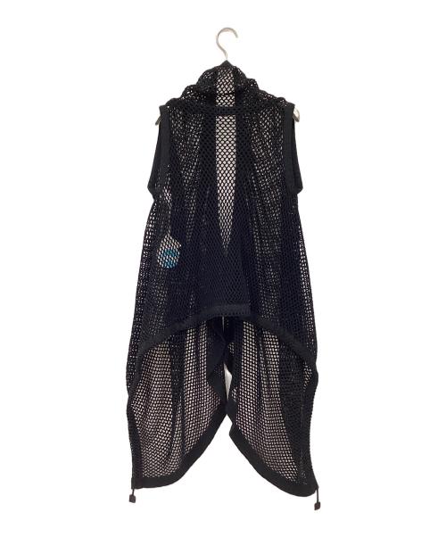 me ISSEY MIYAKE（ミーイッセイ ミヤケ）me ISSEY MIYAKE (ミーイッセイ ミヤケ) ニットカーディガン ブラック サイズ:表記なし 未使用品の古着・服飾アイテム