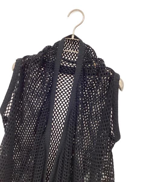 me ISSEY MIYAKE（ミーイッセイ ミヤケ）me ISSEY MIYAKE (ミーイッセイ ミヤケ) ニットカーディガン ブラック サイズ:表記なし 未使用品の古着・服飾アイテム