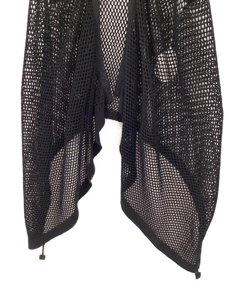 me ISSEY MIYAKE（ミーイッセイ ミヤケ）me ISSEY MIYAKE (ミーイッセイ ミヤケ) ニットカーディガン ブラック サイズ:表記なし 未使用品の古着・服飾アイテム