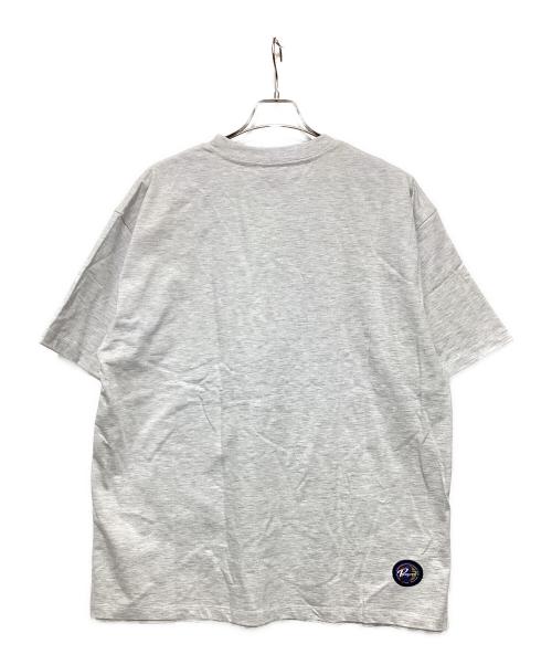 paragraph（パラグラフ）paragraph (パラグラフ) Multi Smile T-shirt ライトグレー サイズ:FREEの古着・服飾アイテム