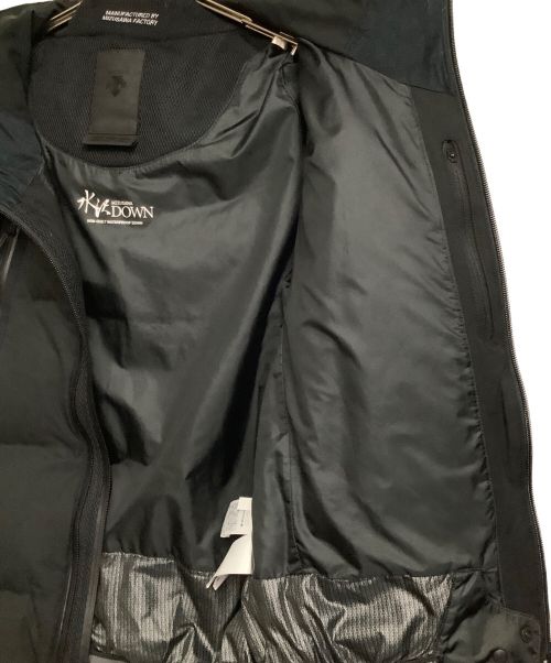 DESCENTE（デサント）DESCENTE (デサント) ダウンジャケット ブラック サイズ:Sの古着・服飾アイテム