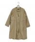 ourhome (アワホーム) 頼れるノーカラーコート カーキ サイズ:FREE：6000円