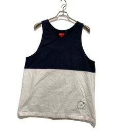 SUPREME（シュプリーム）の古着「タンクトップ」｜ネイビー×ホワイト