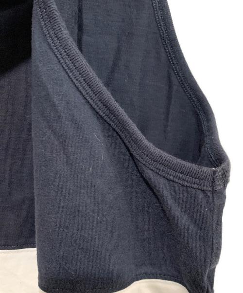 SUPREME（シュプリーム）Supreme (シュプリーム) タンクトップ ネイビー×ホワイト サイズ:Lの古着・服飾アイテム