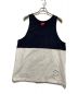 Supreme（シュプリーム）の古着「タンクトップ」｜ネイビー×ホワイト