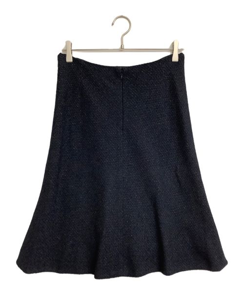 CHANEL（シャネル）CHANEL (シャネル) ツイードセットアップ ネイビー サイズ:Lの古着・服飾アイテム