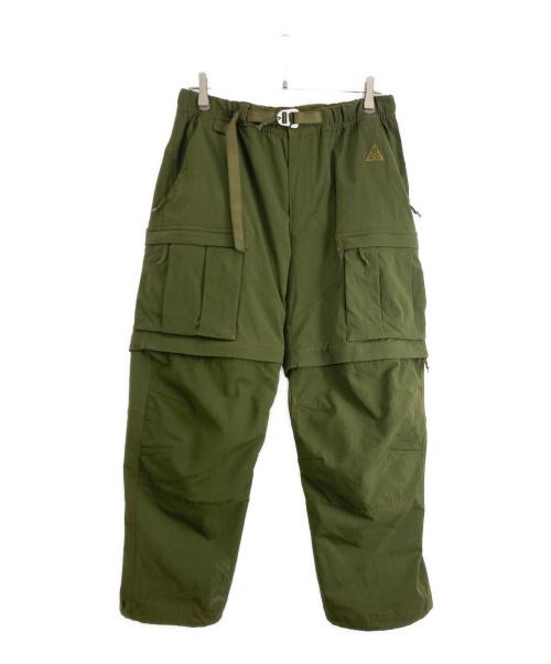 NIKE ACG（ナイキエーシージー）NIKE ACG (ナイキエージーシー) NIKE ACG(NIKE エーシージー) カーゴパンツ グリーン サイズ:Lの古着・服飾アイテム