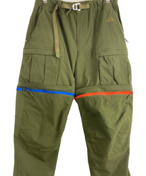 NIKE ACG（ナイキエーシージー）NIKE ACG (ナイキエージーシー) NIKE ACG(NIKE エーシージー) カーゴパンツ グリーン サイズ:Lの古着・服飾アイテム