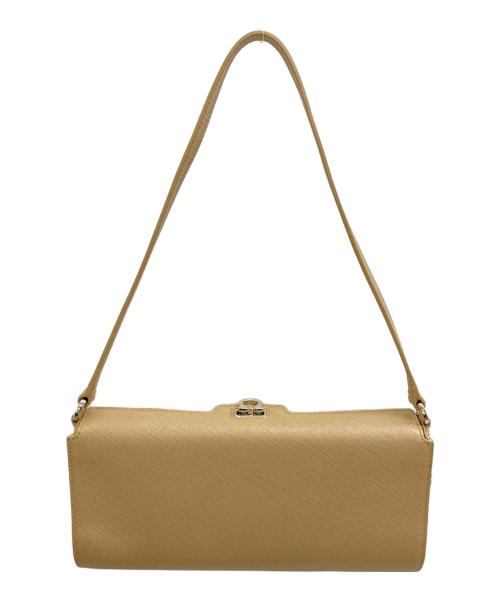 Salvatore Ferragamo（サルヴァトーレ フェラガモ）Salvatore Ferragamo (サルヴァトーレ フェラガモ) ガンチーニハンドバッグ ベージュの古着・服飾アイテム