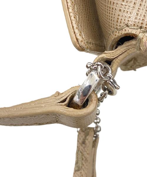 Salvatore Ferragamo（サルヴァトーレ フェラガモ）Salvatore Ferragamo (サルヴァトーレ フェラガモ) ガンチーニハンドバッグ ベージュの古着・服飾アイテム