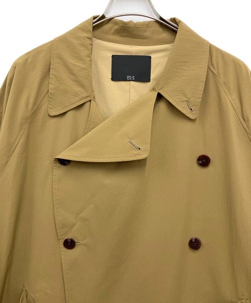 ESS（イーエスエス）ESS (イーエスエス) トレンチコート カーキ サイズ:ＳＩＺＥ2の古着・服飾アイテム