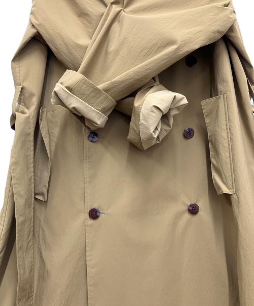 ESS（イーエスエス）ESS (イーエスエス) トレンチコート カーキ サイズ:ＳＩＺＥ2の古着・服飾アイテム