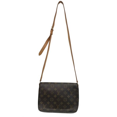 LOUIS VUITTON（ルイ ヴィトン）LOUIS VUITTON (ルイヴィトン) ミュゼットタンゴ ブラウン サイズ:- モノグラム M51257 LM1004の古着・服飾アイテム