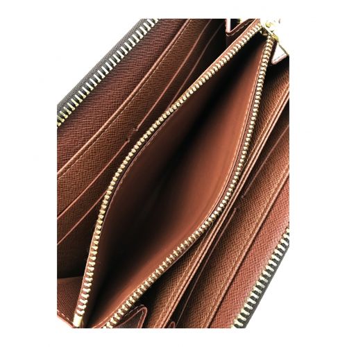 LOUIS VUITTON（ルイ ヴィトン）LOUIS VUITTON (ルイヴィトン) ジッピー・ウォレット ブラウン サイズ:- モノグラム M42616 CA5113の古着・服飾アイテム
