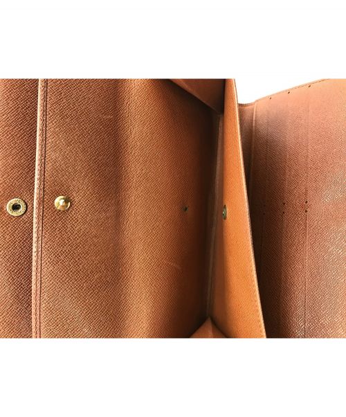 LOUIS VUITTON（ルイ ヴィトン）LOUIS VUITTON (ルイヴィトン) ポルトトレゾール・インターナショナル ブラウン サイズ:- モノグラム M61217 MI0974の古着・服飾アイテム