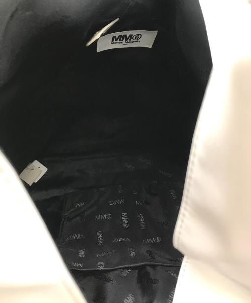 MM6 Maison Margiela（エムエムシックスメゾンマルジェラ）MM6 Maison Margiela (エムエムシックス メゾンマルジェラ) トートバッグ ホワイトの古着・服飾アイテム
