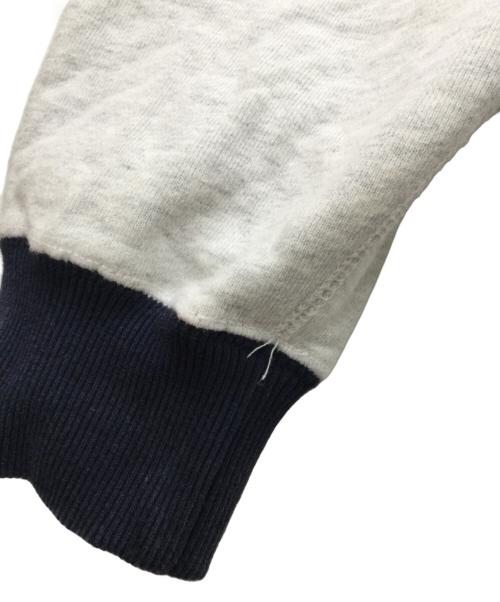 X-LARGE（エクストララージ）X-LARGE (エクストララージ) 101221012008　ツートンプルオーバーフーデッドスウェット ライトグレー サイズ:Mの古着・服飾アイテム